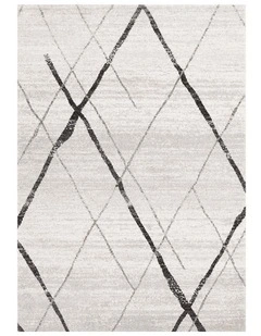 Oasis Noah Contemporary Rug in Grey