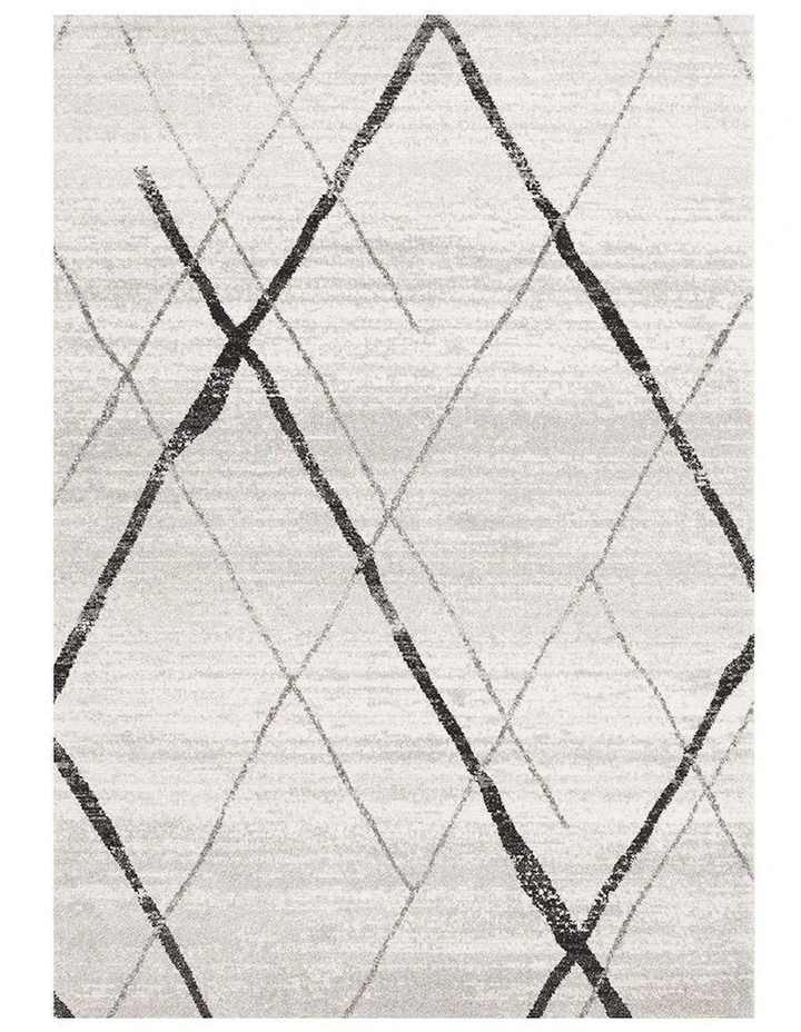 Oasis Noah Contemporary Rug in Grey image 1
