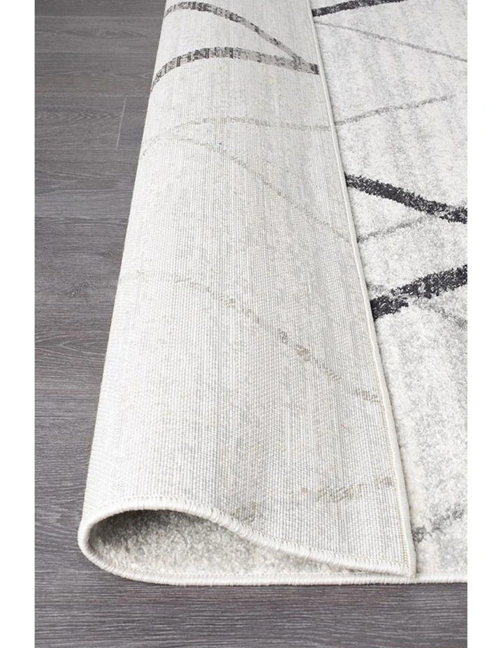 Oasis Noah Contemporary Rug in Grey image 2