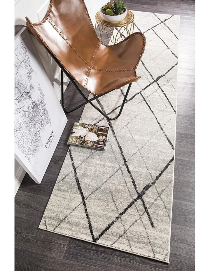 Oasis Noah Contemporary Rug in Grey image 4