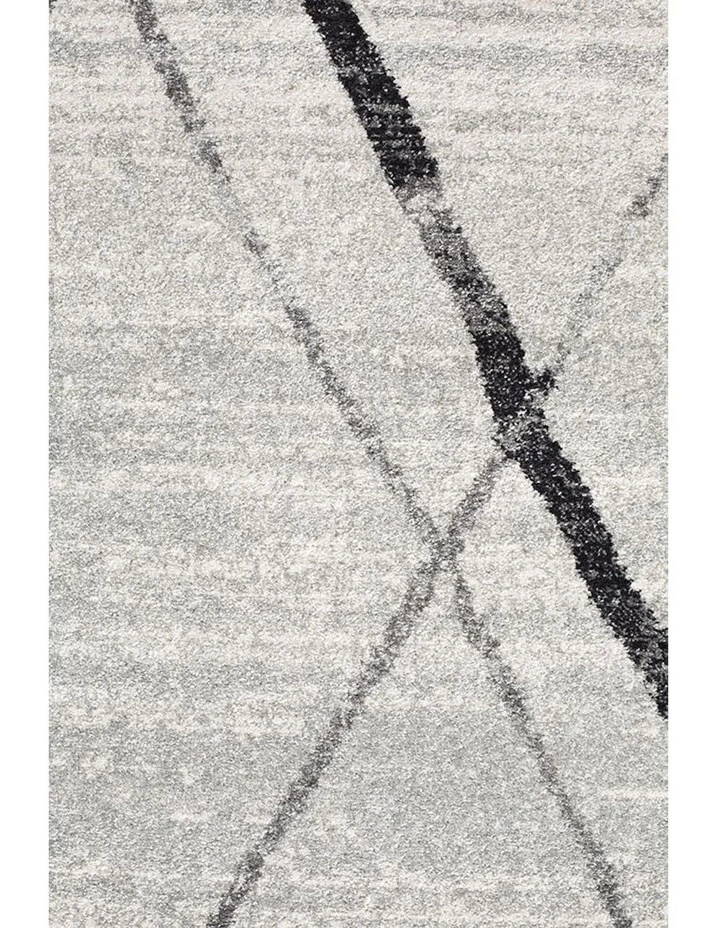 Oasis Noah Contemporary Rug in Grey image 7