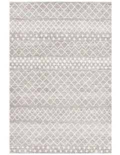 Oasis Selma Tribal Rug in Silver