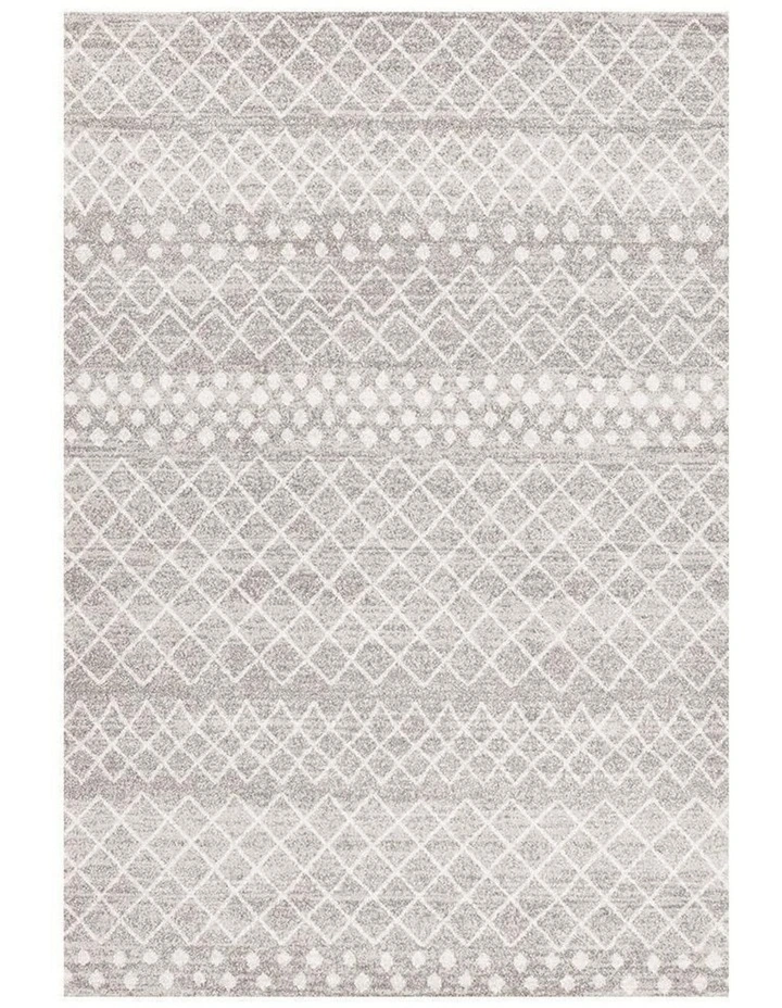 Oasis Selma Tribal Rug in Silver image 1