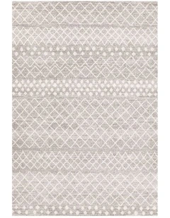 Oasis Selma Tribal Rug in Silver