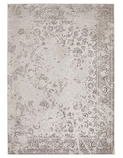 Opulence Lucy Rug in Silver