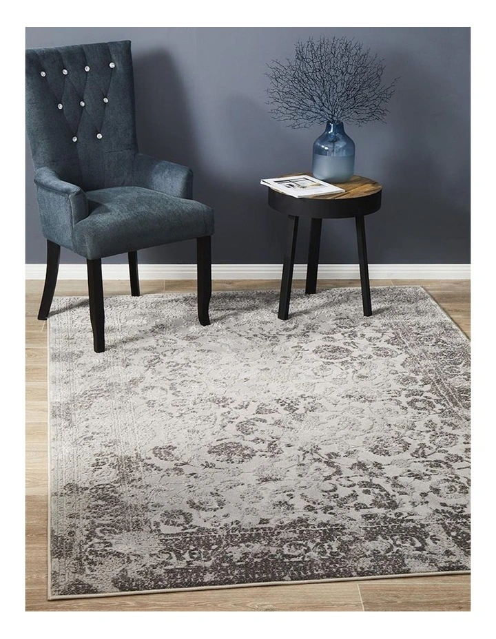 Opulence Lucy Rug in Silver image 3