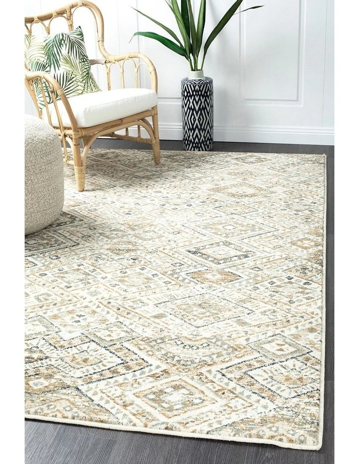 Oxford Mayfair Tribe Rug in Bone image 3