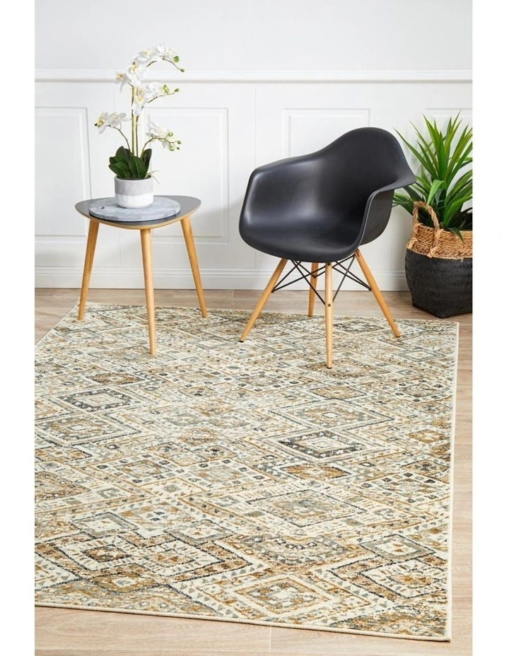 Oxford Mayfair Tribe Rug in Bone image 7