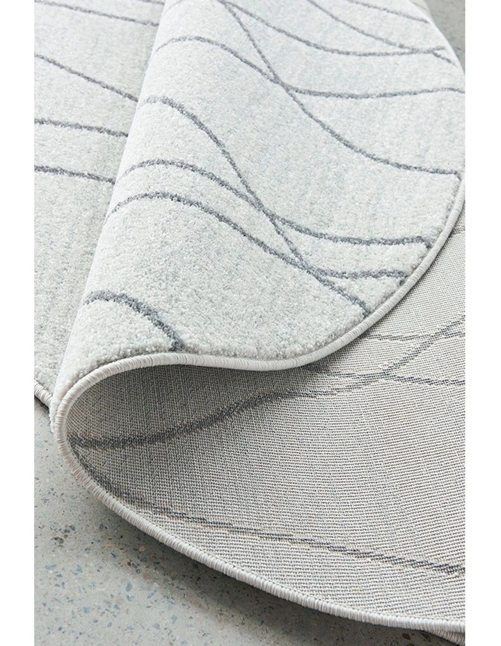 Paradise Jada Round Rug in Grey image 6