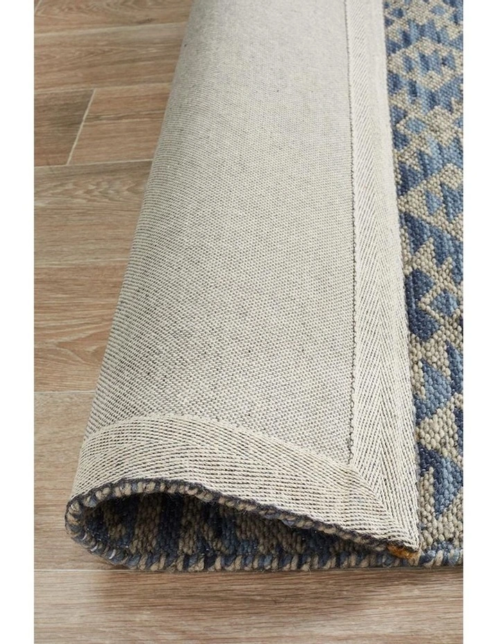 Relic Harvey Blue Natural Rug in Navy image 7