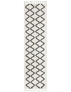 Saffron 11 Rug in White