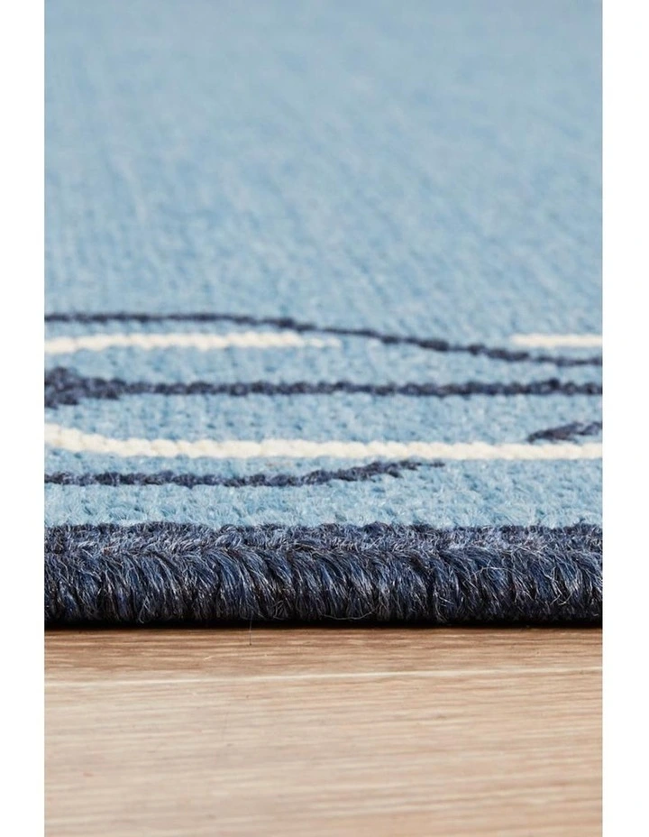 Seaside Rug 6666 in Blue image 7