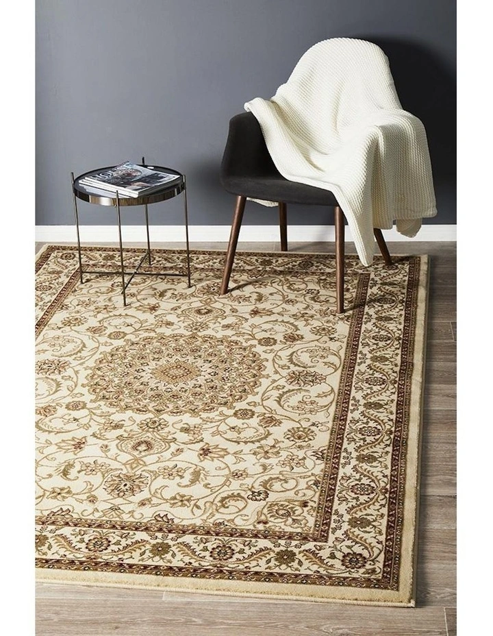 Rug Culture Sydney Collection Medallion Rug In Ivory image 2