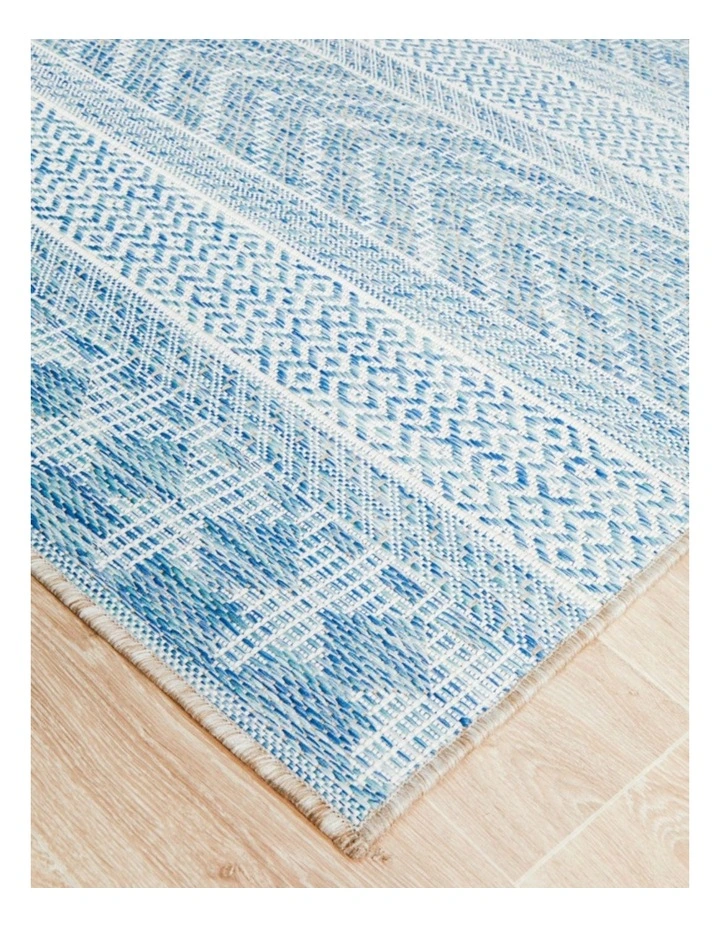 Rug Culture 12kg Terrace Rug 5505 In Blue image 3
