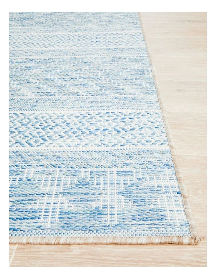 Rug Culture 12kg Terrace Rug 5505 In Blue image 4