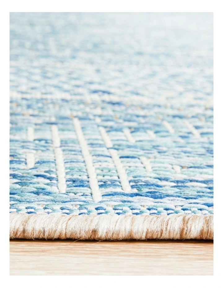 Rug Culture 12kg Terrace Rug 5505 In Blue image 5