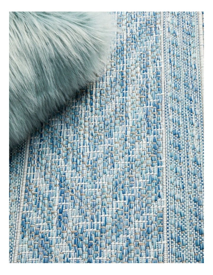 Rug Culture 12kg Terrace Rug 5505 In Blue image 6