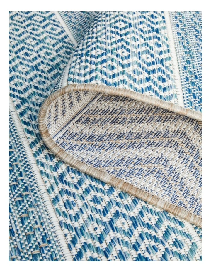 Rug Culture 12kg Terrace Rug 5505 In Blue image 7