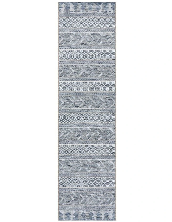 Rug Culture 3kg Terrace Rug 5505 In Blue image 1