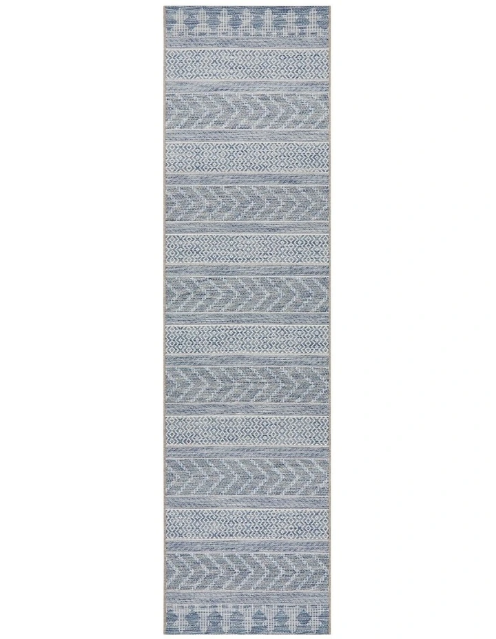 Rug Culture 3kg Terrace Rug 5505 In Blue image 1