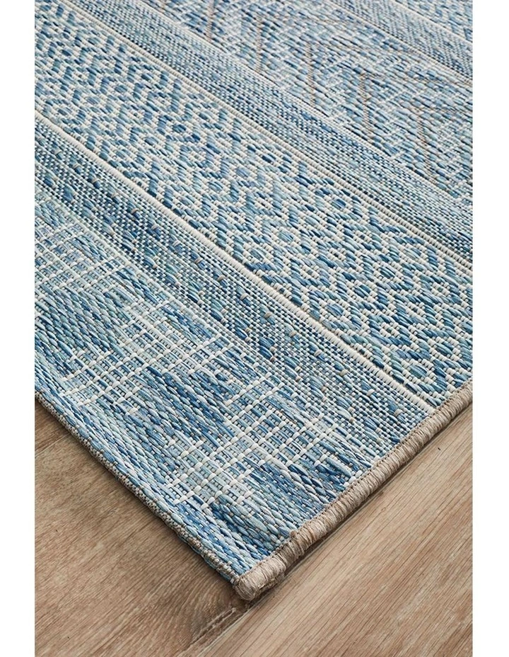 Rug Culture 3kg Terrace Rug 5505 In Blue image 3