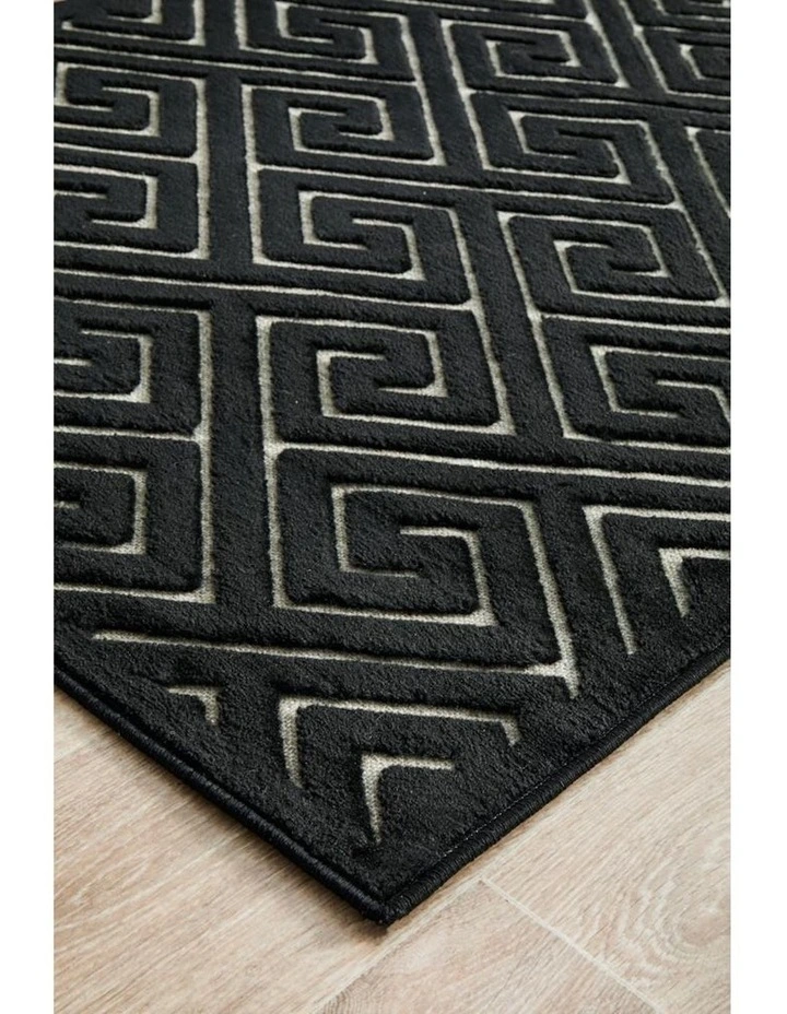 York Alice Rug in Black image 5