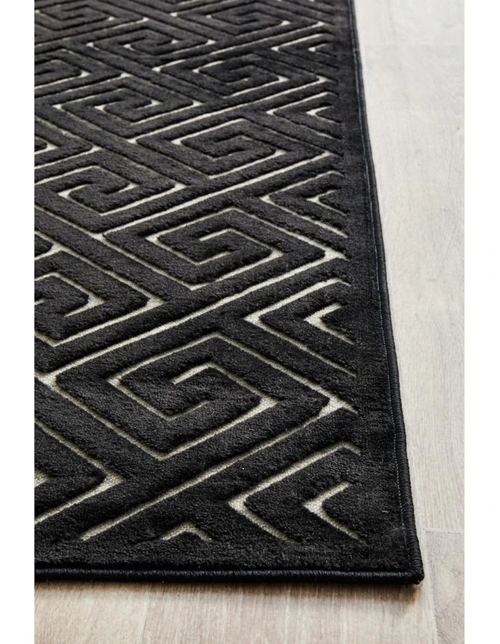 York Alice Rug in Black image 6