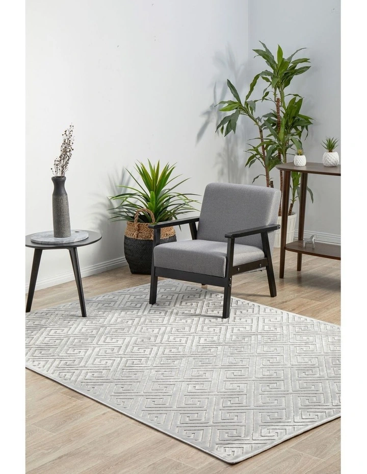 York Alice Rug in Silver image 3