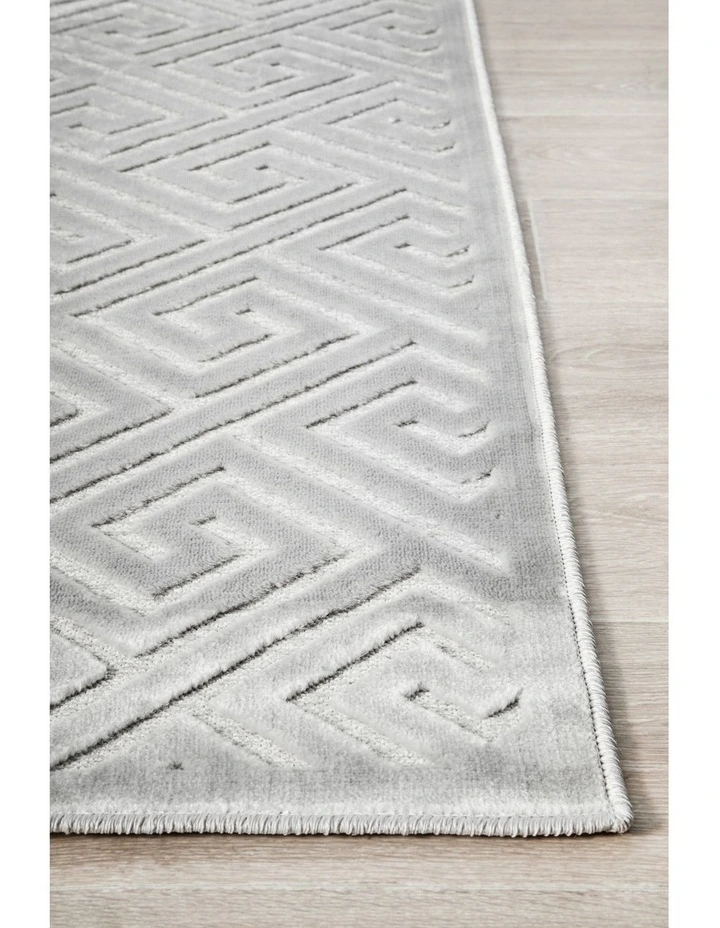 York Alice Rug in Silver image 4