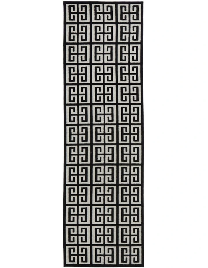 York Brenda Black & Gold Rug image 1