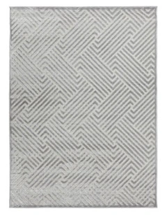 York Cindy Rug in Silver