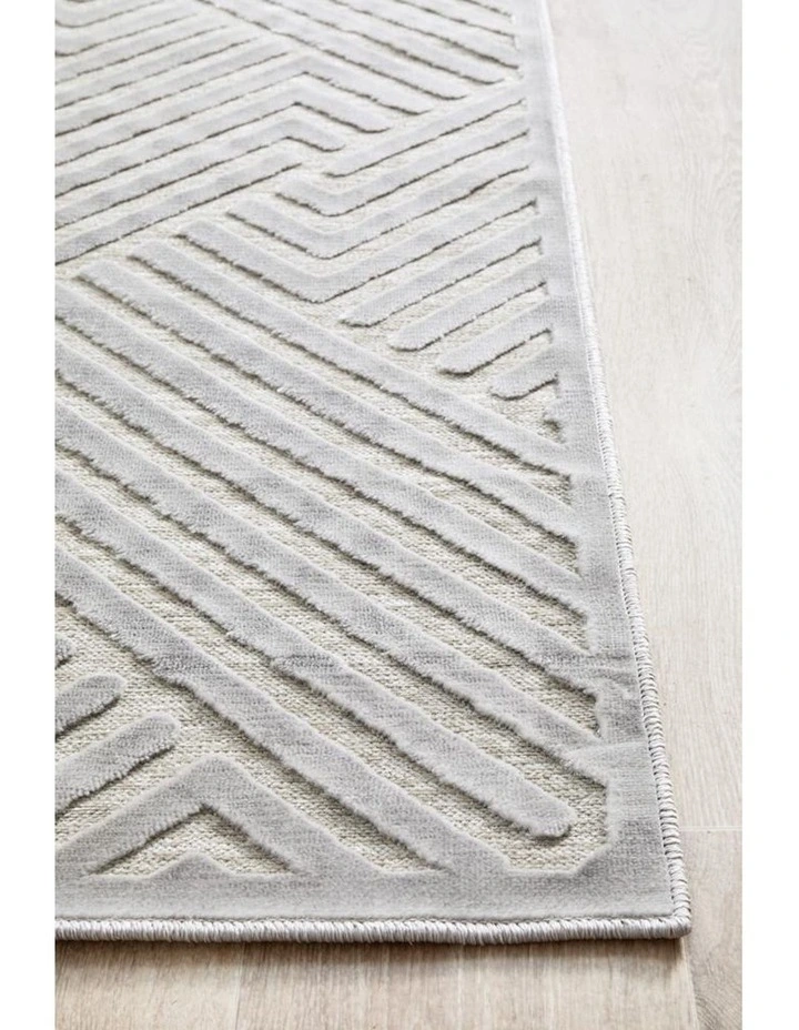 Rug Culture 18kg York Cindy Rug in Silver image 4