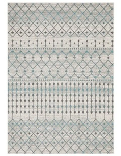 Evoke Slate Transitional Rug in Silver