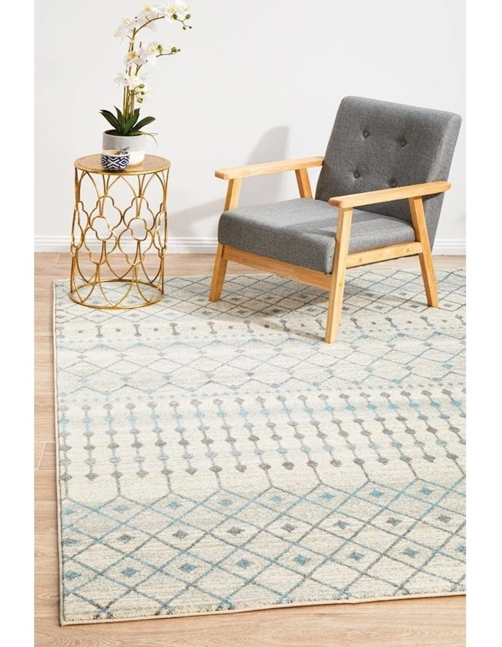 Evoke Slate Transitional Rug in Silver image 4