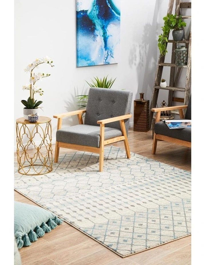 Evoke Slate Transitional Rug in Silver image 5