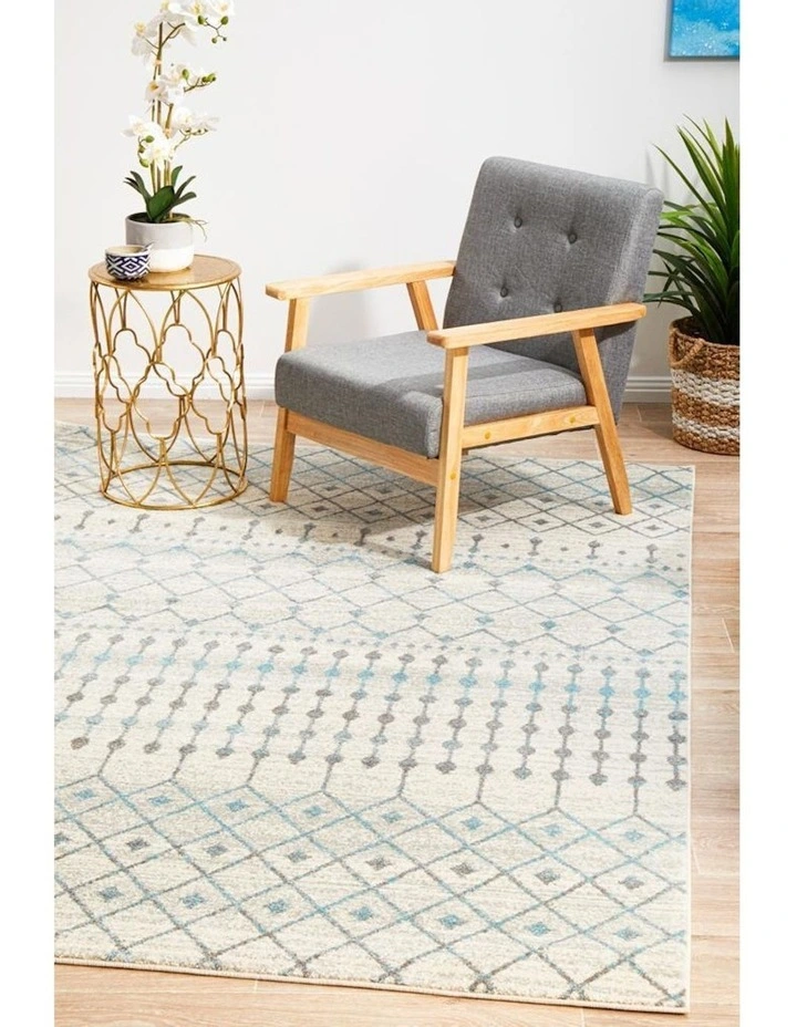 Evoke Slate Transitional Rug in Silver image 6
