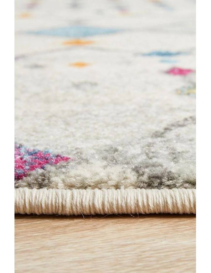 Mirage Peggy Tribal Morrocan Style Round Rug in Multi image 7
