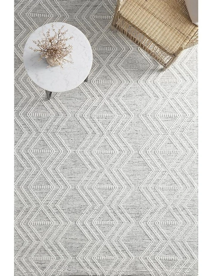 Maison Clara Rug in White image 3