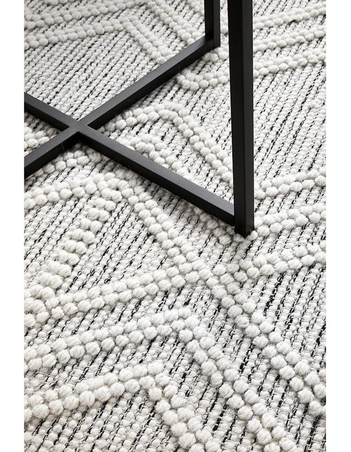Maison Clara Rug in White image 5