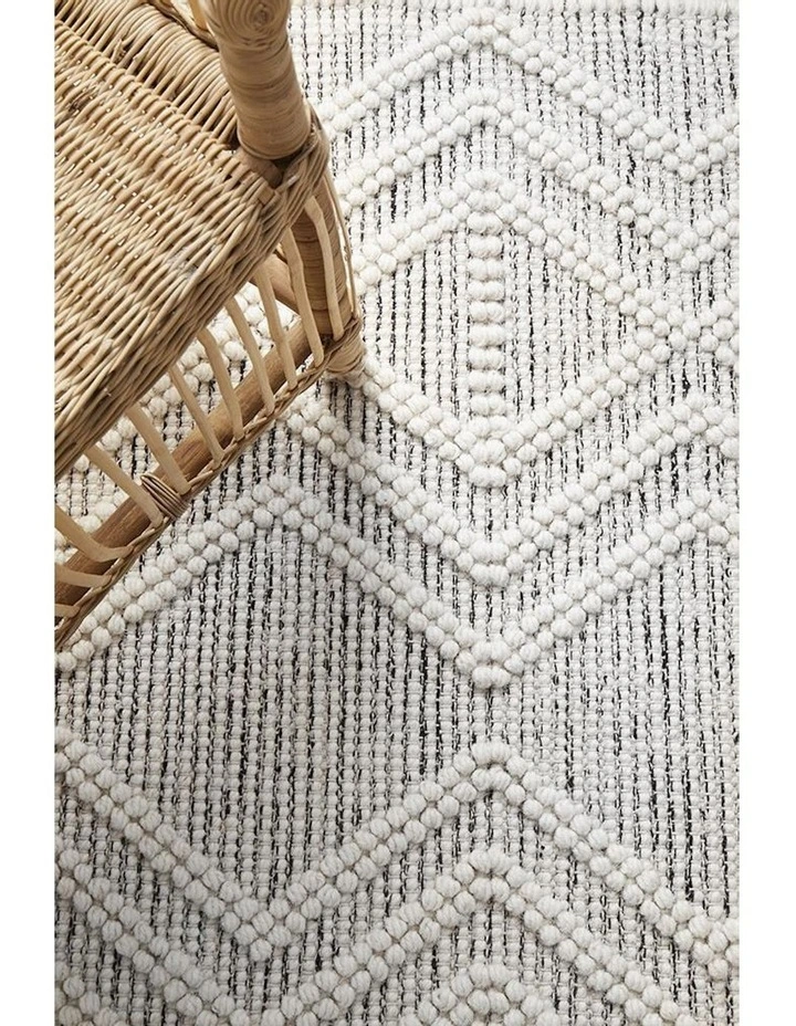 Maison Clara Rug in White image 6