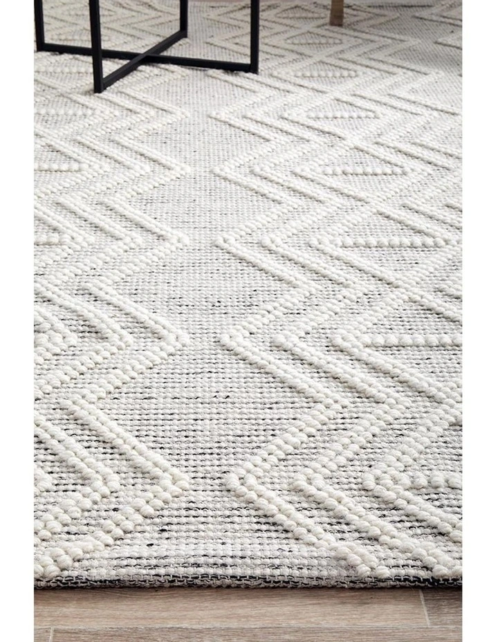 Maison Clara Rug in White image 7