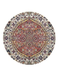 Museum Shelly Round Rug in Multi