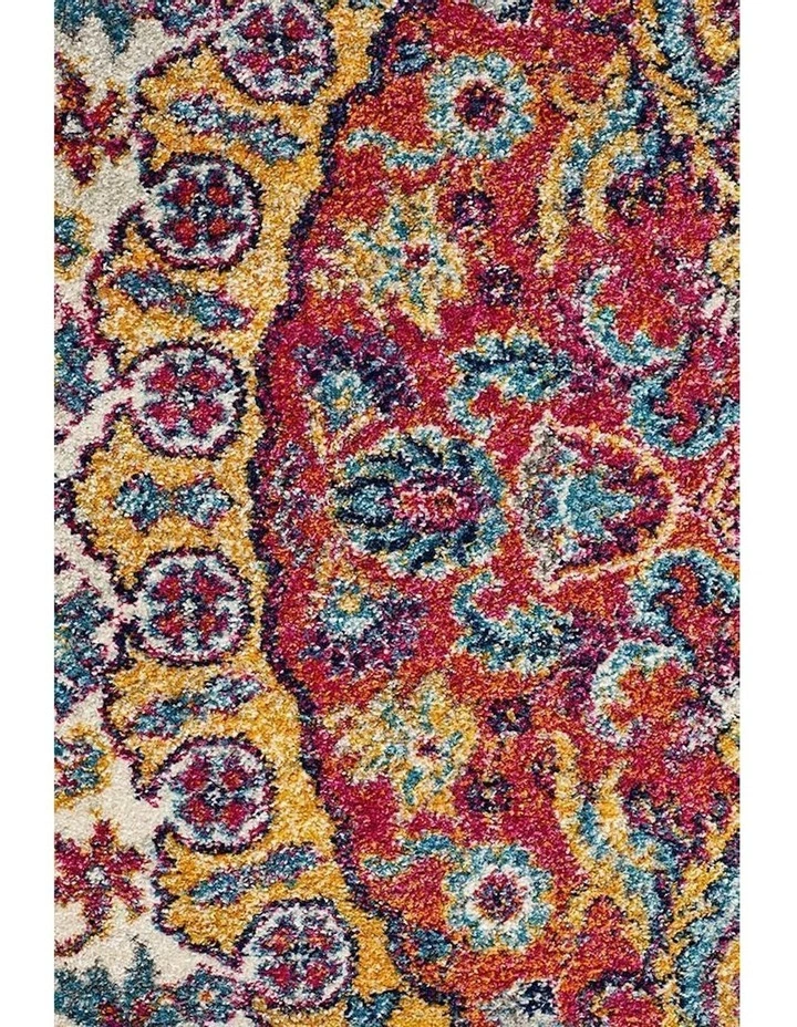 Museum Shelly Round Rug in Multi image 3