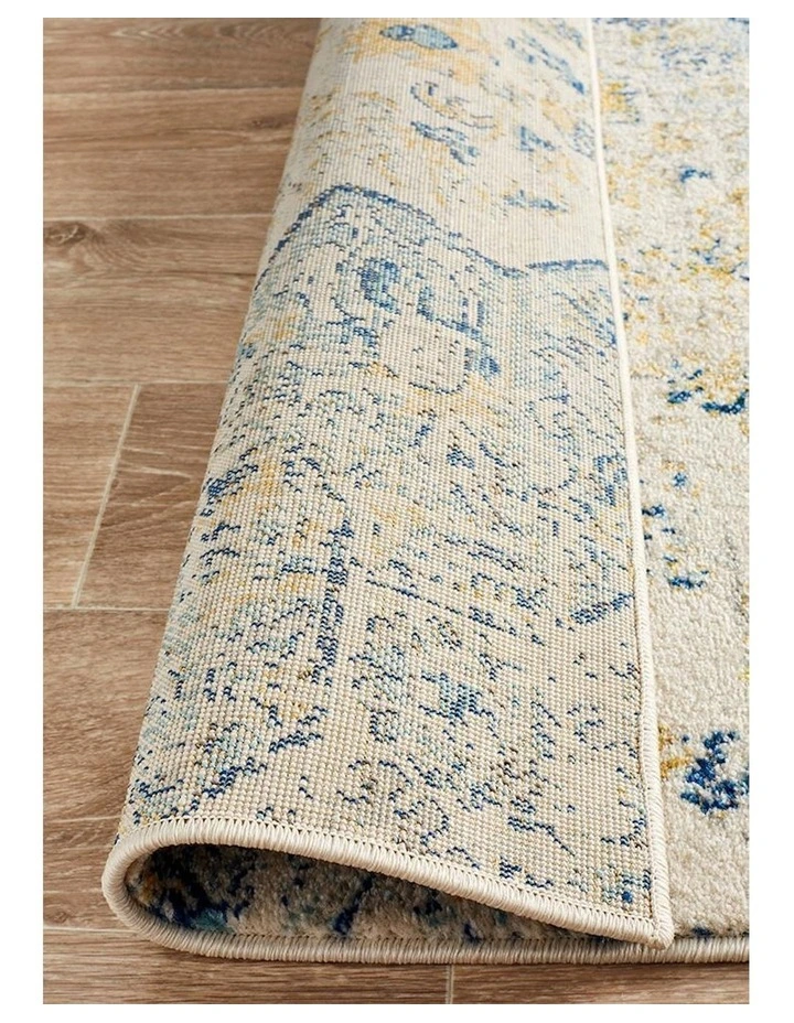 Museum Tyler Sky Blue Runner Rug in Multi image 2