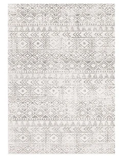Oasis Ismail Rustic Rug in White