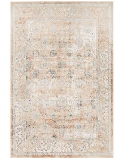 Providence Esquire Vine Traditional Cream Rug in Stone