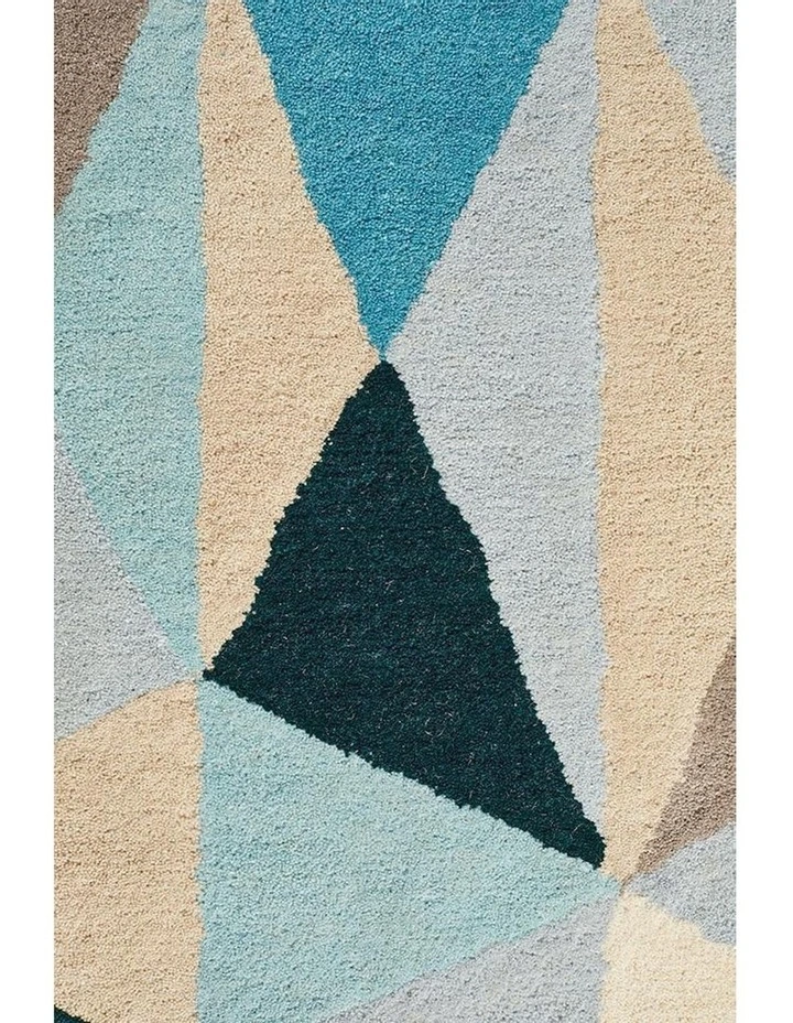 Matrix Pure Wool 901 Rug in Turquoise image 6