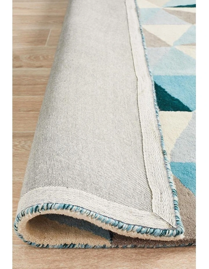 Matrix Pure Wool 901 Rug in Turquoise image 7