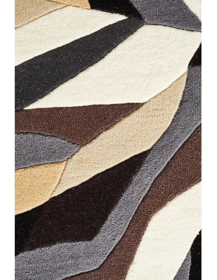 Matrix Pure Wool 903 Fossil Rug in Multi image 6