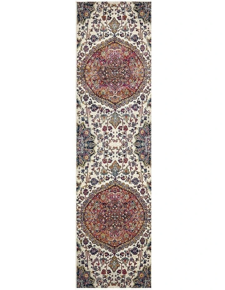 Museum 867 Runner Rug in Rust image 1